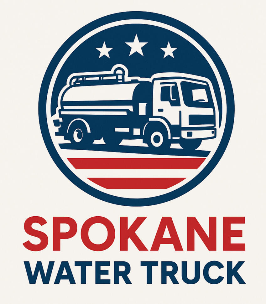 Red White And Blue truck logo